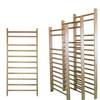 Wooden gymnastic and rehabilitation ladder 195×80 cm with 11 rungs fittings